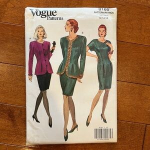 Vogue Patterns 8185 Jacket and Dress Combo